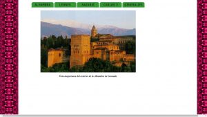 Website Ejemplo Turismo Granada